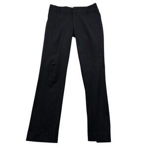 Banana Republic Womens Pants Size 6 Sloan Fit Classic Black Stretch Trouser